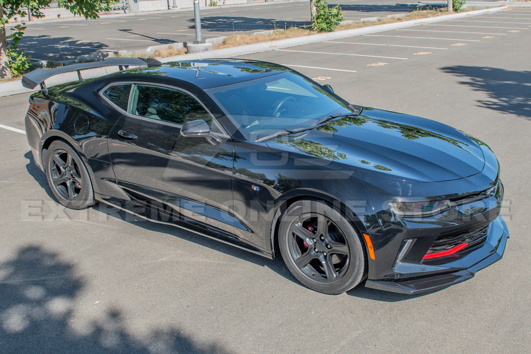 2019-Up Camaro RS &amp; SS ZL1 Style Front Lip Splitter &amp; Side Skirts