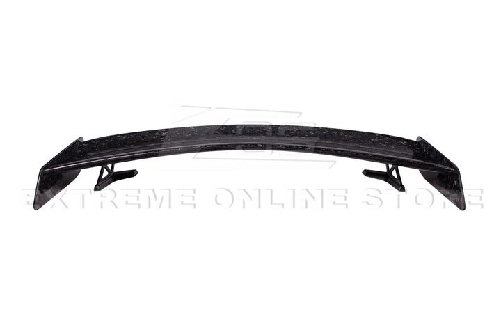 2015-23 Ford Mustang GT500 Track Pack Style DRY CARBON FIBER Rear Spoiler High Wing