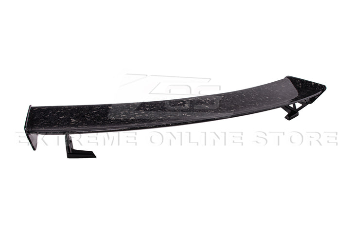 2015-23 Ford Mustang GT500 Track Pack Style DRY CARBON FIBER Rear Spoiler High Wing