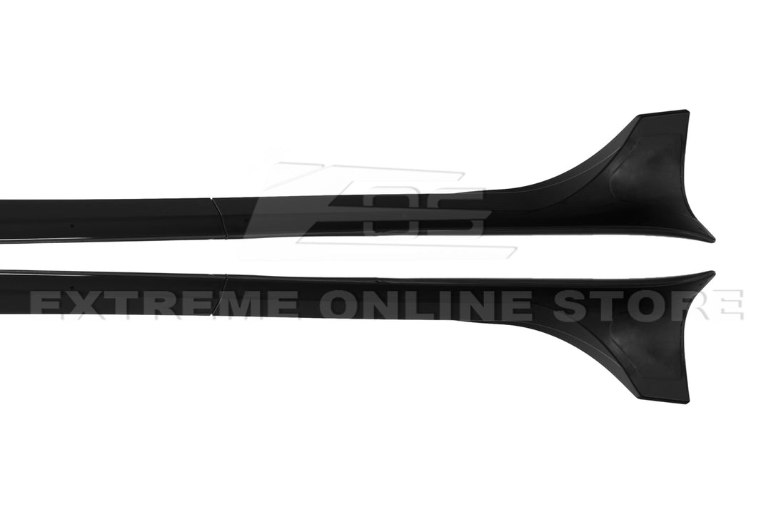2020-24 Tesla Model Y Front Splitter Lip &amp; Side Skirt