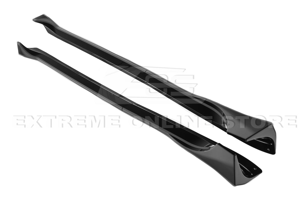 2020-24 Tesla Model Y Front Splitter Lip &amp; Side Skirt
