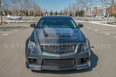 2009-15 Cadillac CTS-V Carbon Fiber Front Bumper Hood