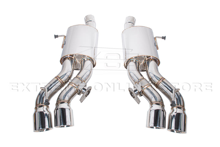 2016-19 Cadillac CTS-V Dual-Mode Mufflers Axle-Back Exhaust System