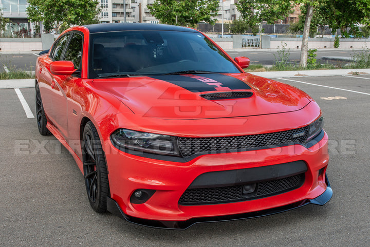 2015-Up Dodge Charger SRT Performance Front Splitter &amp; Rocker Panel