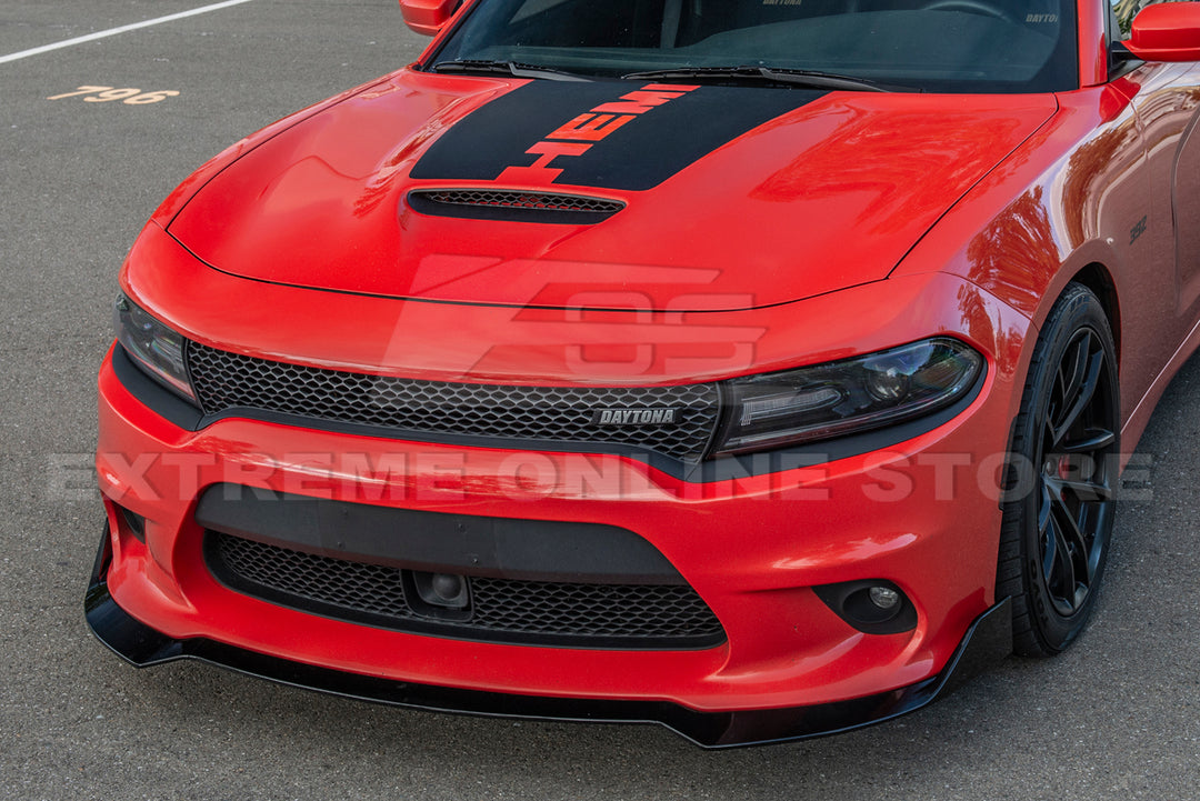 2015-Up Dodge Charger SRT Performance Front Splitter &amp; Rocker Panel