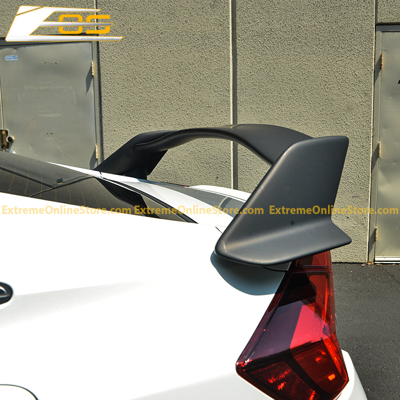 HDC Autosports Full Carbon Fiber Trunk Spoiler – TYPE-R Style, Fits 2016–2021 Honda Civic Sedan 4DR