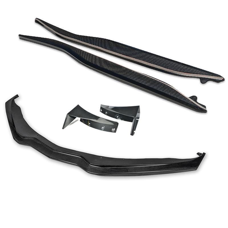 Corvette C7 Stage 2 / 3 Front Splitter &amp; Side Skirts - ExtremeOnlineStore