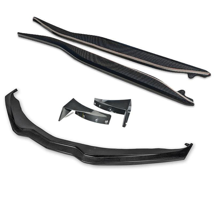 Corvette C7 Stage 2 / 3 Front Splitter &amp; Side Skirts - ExtremeOnlineStore