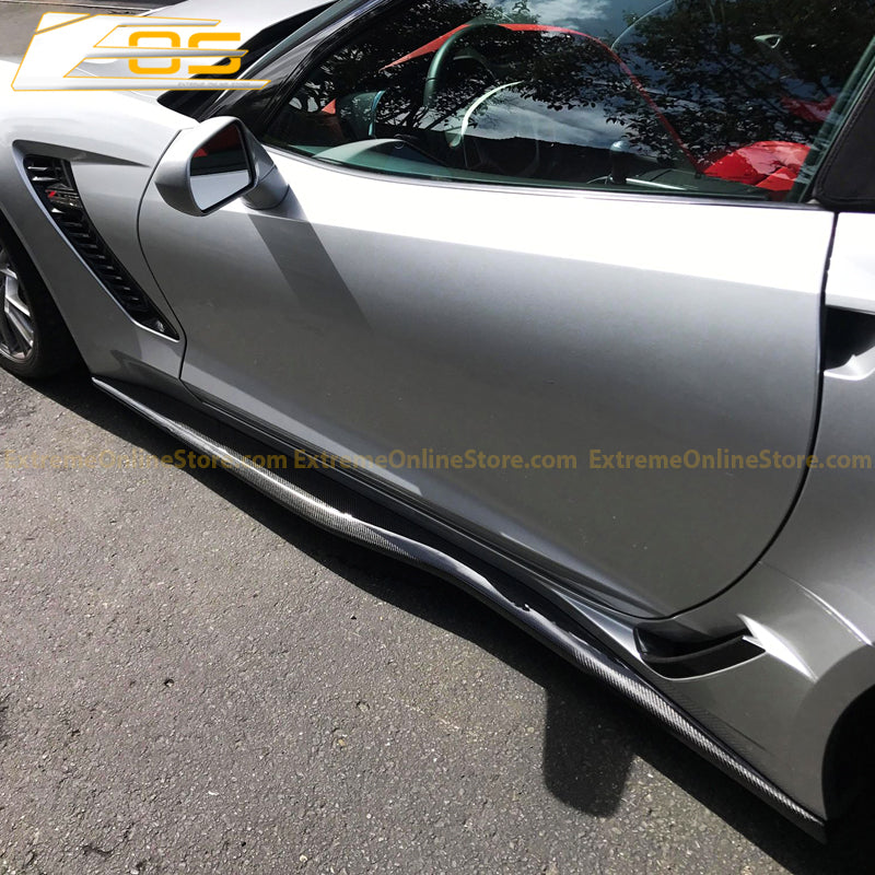 Corvette C7 Grand Sport / Z06 Side Skirts Rocker Panels - ExtremeOnlineStore