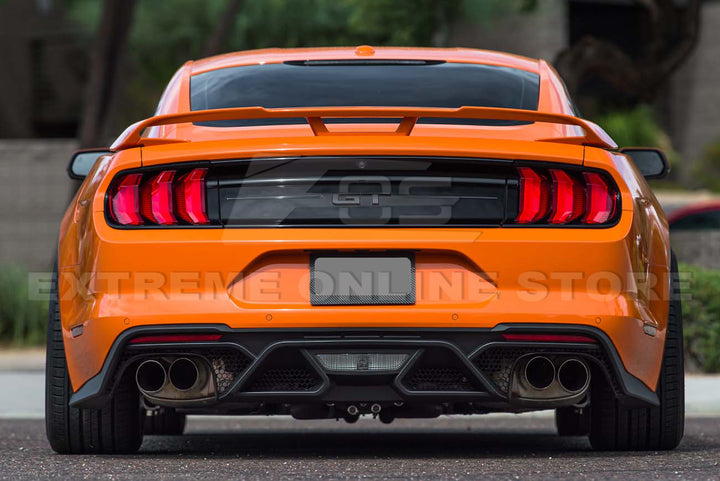 2018-22 Ford Mustang GT500 Rear Bumper Quad Tips Diffuser