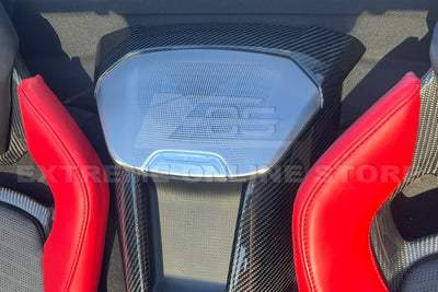 Corvette C8 Convertible Carbon Fiber Interior Waterfall Speaker Grille