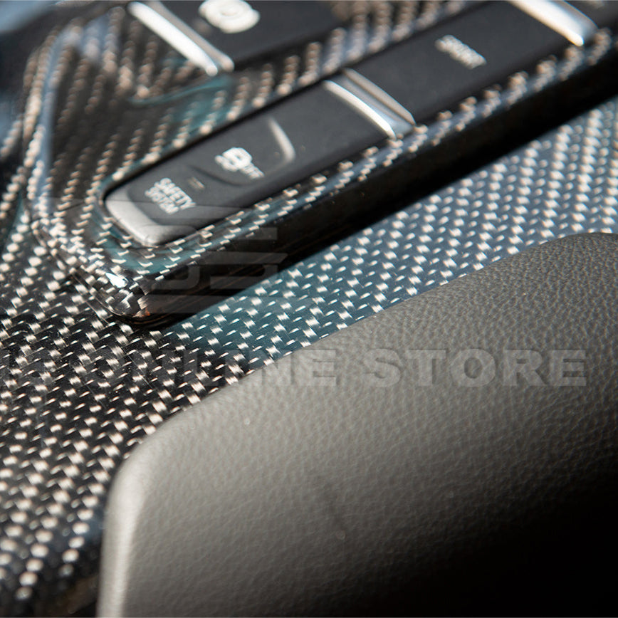 2020-Up Toyota Supra Carbon Fiber Center Gear Shift Box Cover