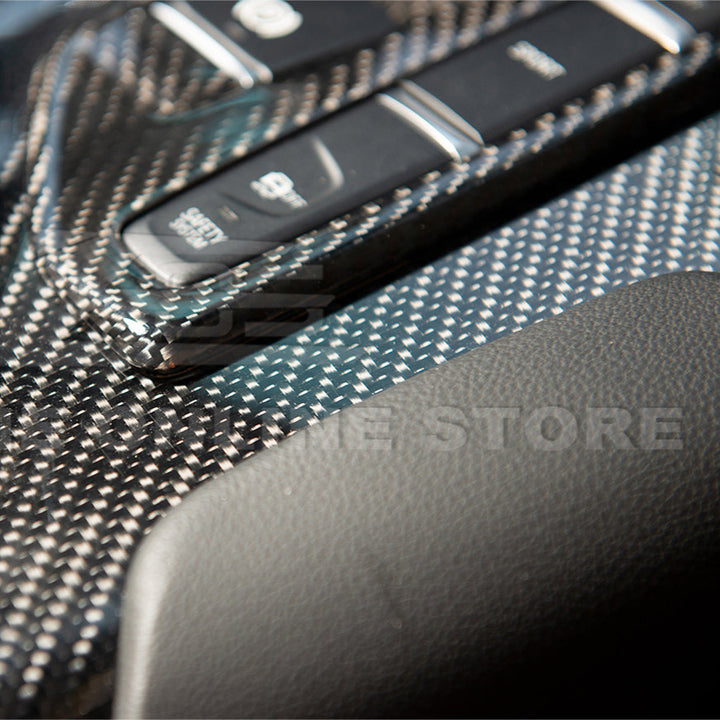 2020-Up Toyota Supra Carbon Fiber Center Gear Shift Box Cover