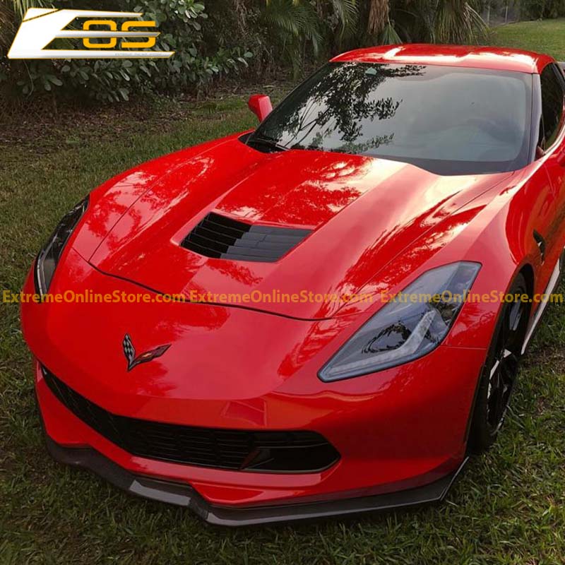 Corvette C7 Carbon Fiber Stage 2 Front Side Extension - ExtremeOnlineStore