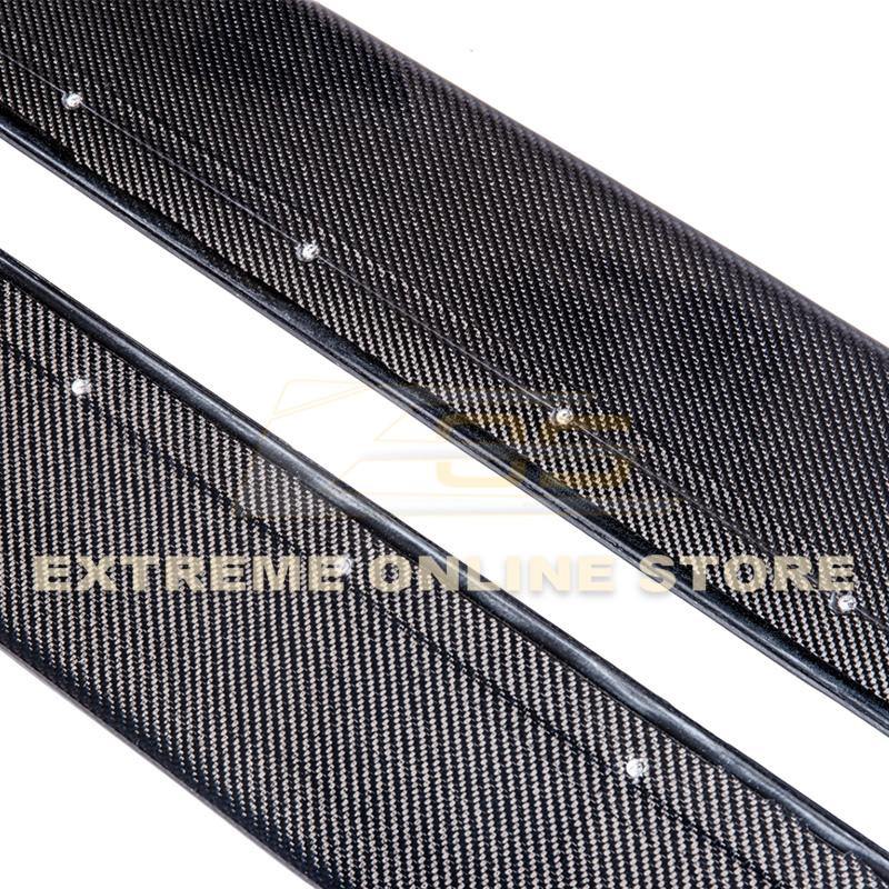 15-Up BMW F82 M4 Carbon Fiber Front Splitter &amp; Side Skirts - Extreme Online Store