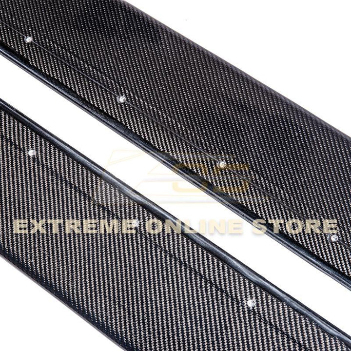 15-Up BMW F82 M4 Carbon Fiber Front Splitter &amp; Side Skirts - Extreme Online Store