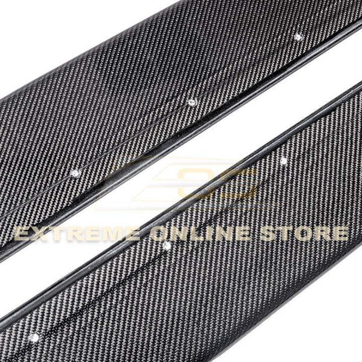 15-Up BMW F82 M4 Carbon Fiber Front Splitter &amp; Side Skirts - Extreme Online Store
