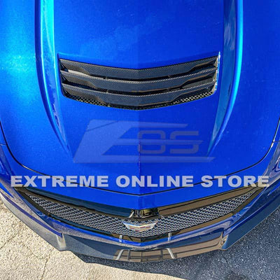 2016-Present Cadillac CTS-V Carbon Fiber Hood Vent - Extreme Online Store