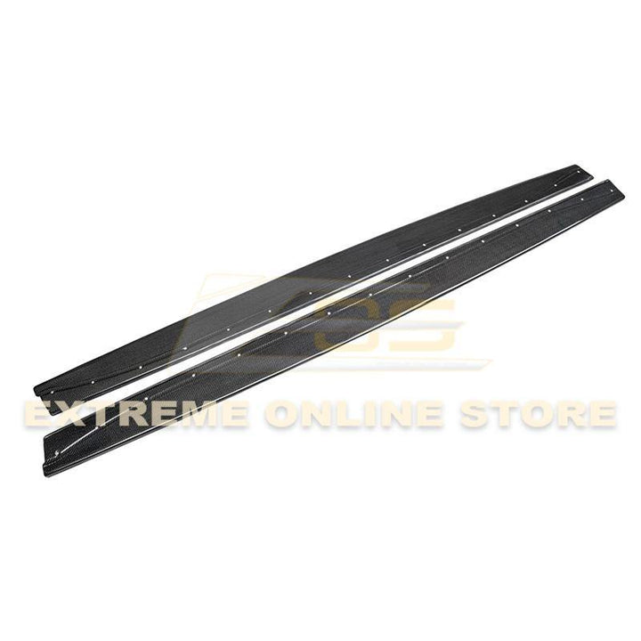 15-Up BMW F82 M4 Carbon Fiber Front Splitter &amp; Side Skirts - Extreme Online Store