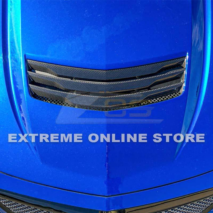 2016-Present Cadillac CTS-V Carbon Fiber Hood Vent - Extreme Online Store