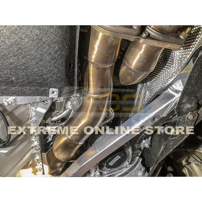 2014-Up M4 / M3 / M2 Competition S55 Engine Race Cat Down Pipes - Extreme Online Store