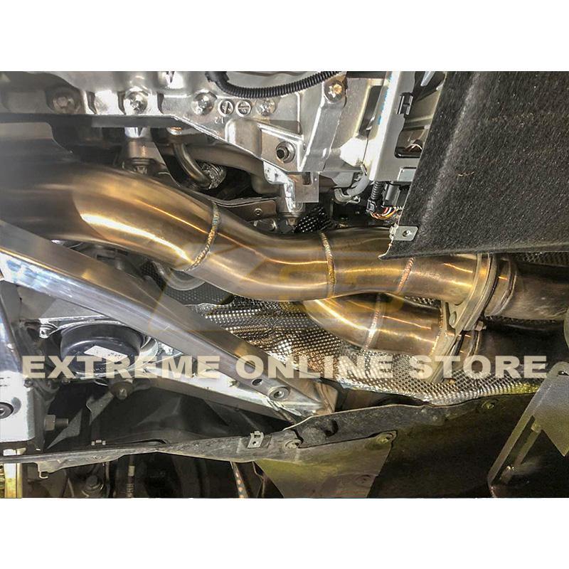 2014-Up M4 / M3 / M2 Competition S55 Engine Race Cat Down Pipes - Extreme Online Store