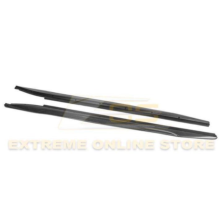 2014-19 Cadillac CTS Carbon Fiber Front Splitter &amp; Side Skirts - Extreme Online Store