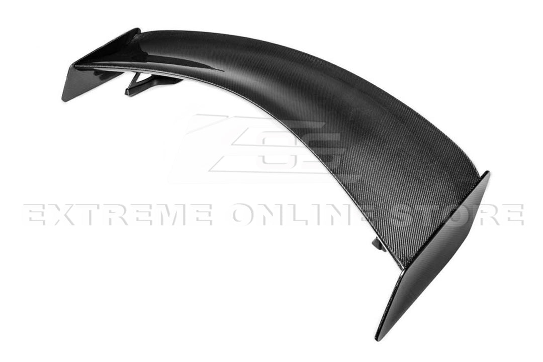 2015-23 Ford Mustang GT500 Track Pack Style DRY CARBON FIBER Rear Spoiler High Wing