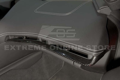 Chevrolet Corvette C8 Carbon Fiber Interior Overlay Dash Trim