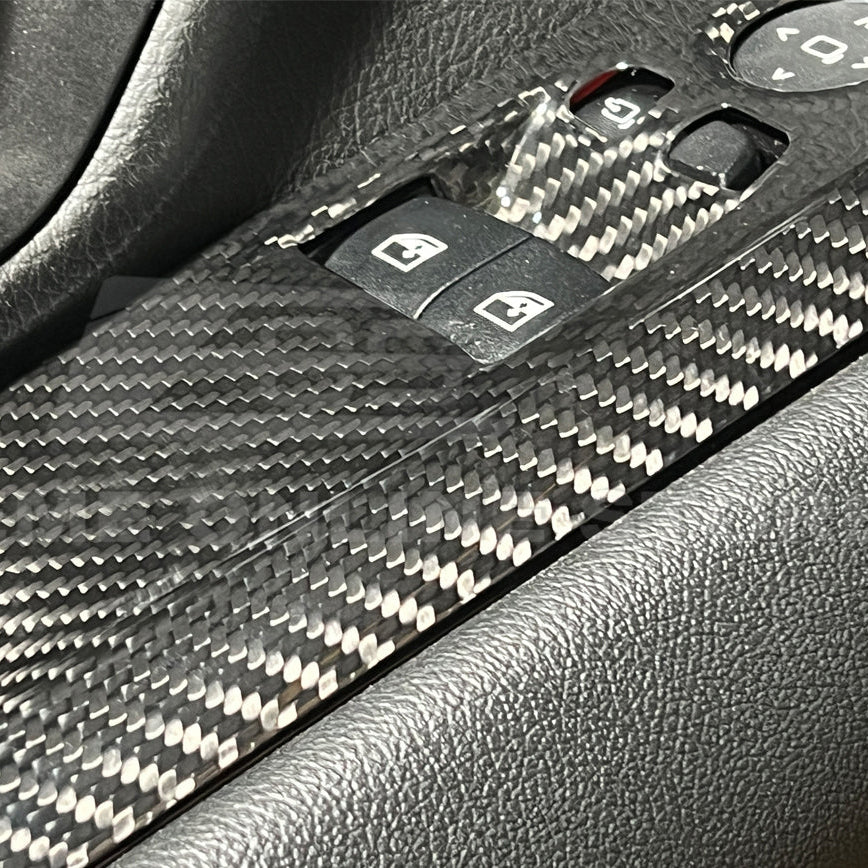 Toyota Supra Interior Carbon Fiber Center Console Side Panel Cover