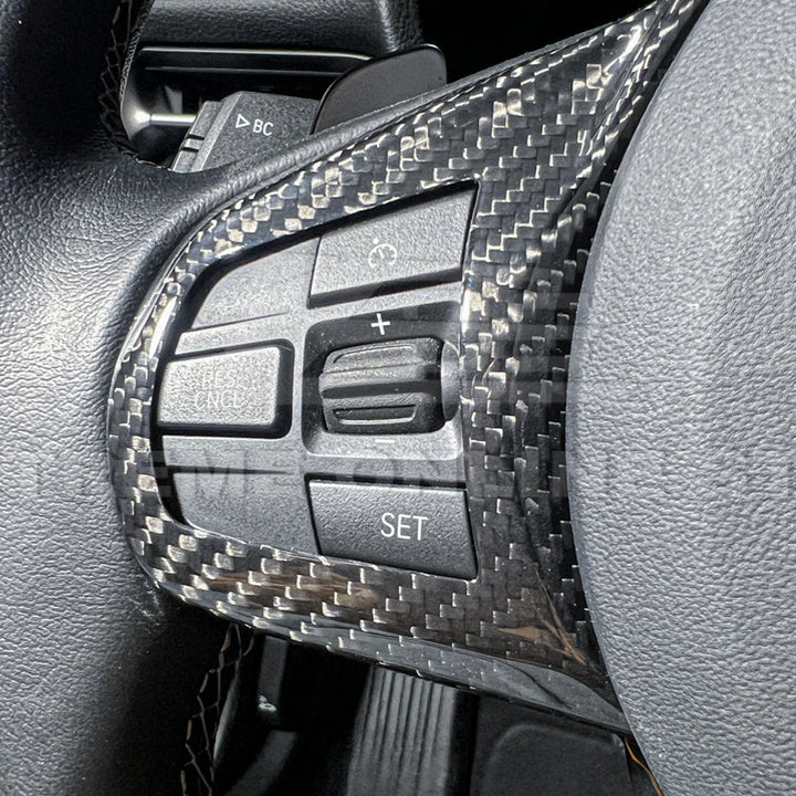 2020-Up Toyota Supra Carbon Fiber Steering Wheel Trim Cover
