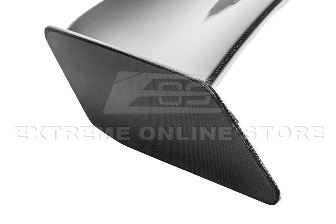 2015-23 Ford Mustang GT500 Track Pack Style DRY CARBON FIBER Rear Spoiler High Wing