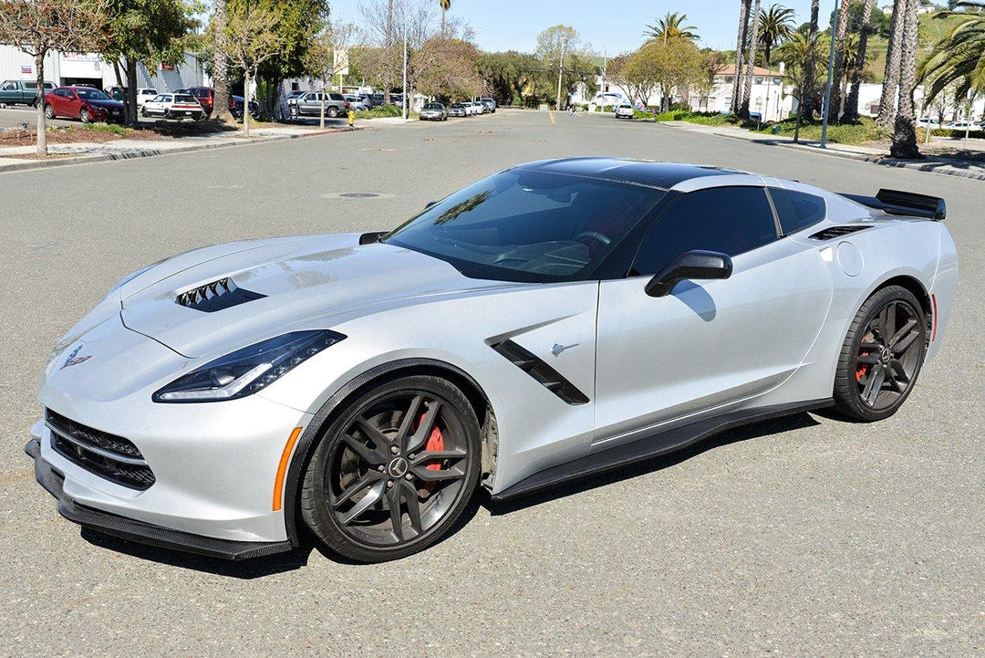 Corvette C7 Stingray / Z51 Front Splitter Lip &amp; Side Skirts Rocker Panels - ExtremeOnlineStore