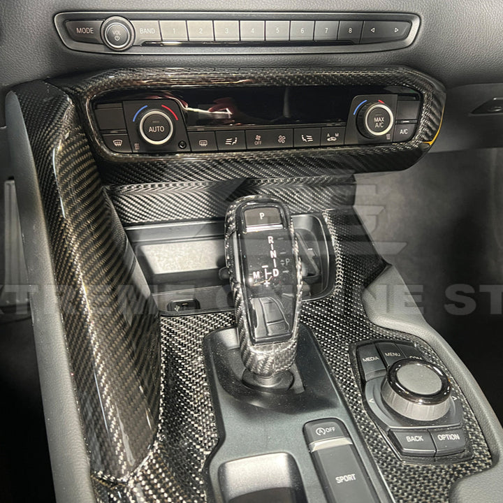 2020-Up Toyota Supra Center Console AC Switch Panel Cover