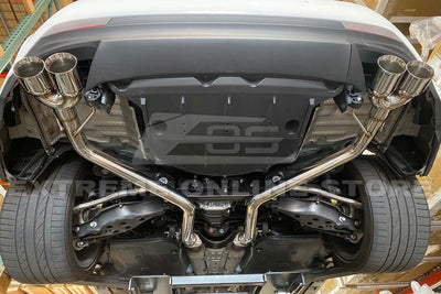 2015-Up Lexus RC200t 300 350 Muffler Delete Axle Back Quad Tips Exhaust