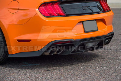 2018-22 Ford Mustang GT500 Rear Bumper Quad Tips Diffuser