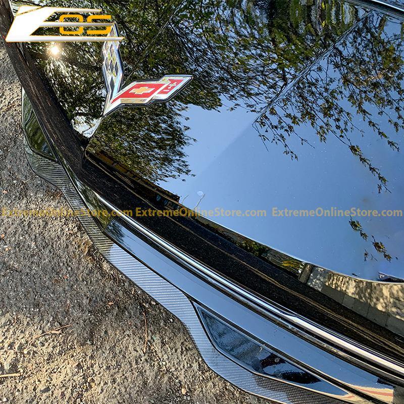 Corvette C7 Stingray / Z51 Front Splitter Lip &amp; Side Skirts Rocker Panels - ExtremeOnlineStore