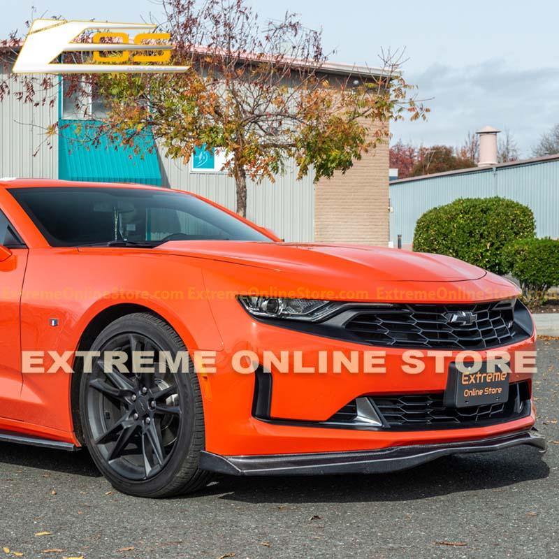 Camaro T6 Front Splitter Lip &amp; Side Skirts Rocker Panels - Extreme Online Store