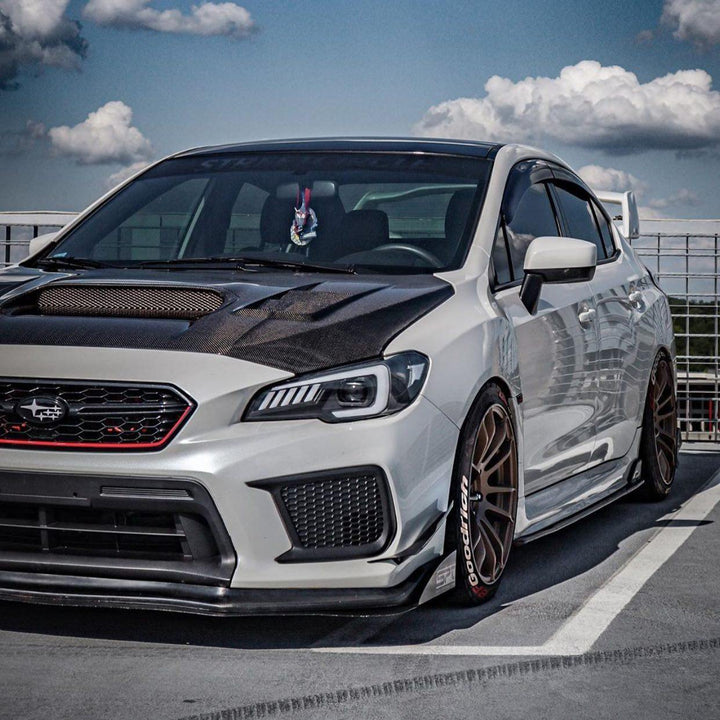 2015-19 Subaru WRX | STi Window Visors Wind Deflectors Rain Guards - Extreme Online Store