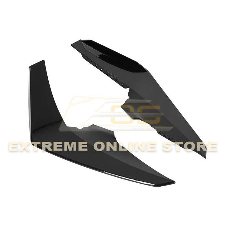 Camaro SS Carbon Flash Front Bumper Side Canards - Extreme Online Store