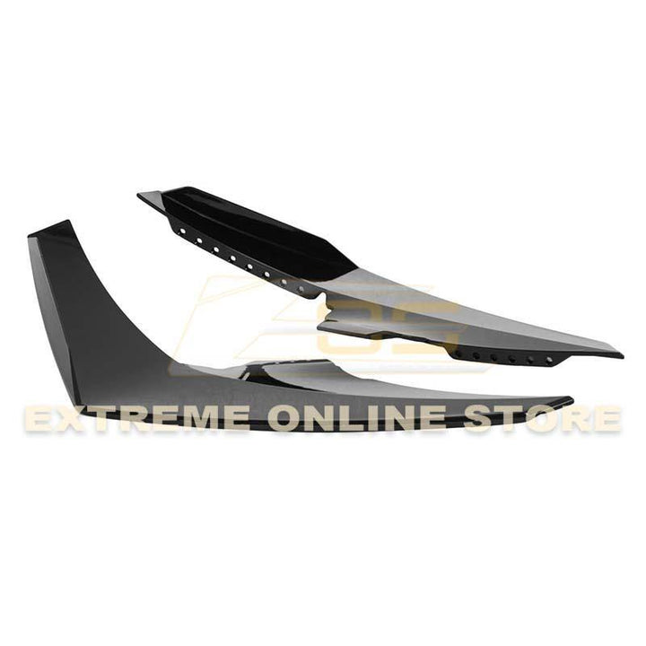 Camaro SS Carbon Flash Front Bumper Side Canards - Extreme Online Store