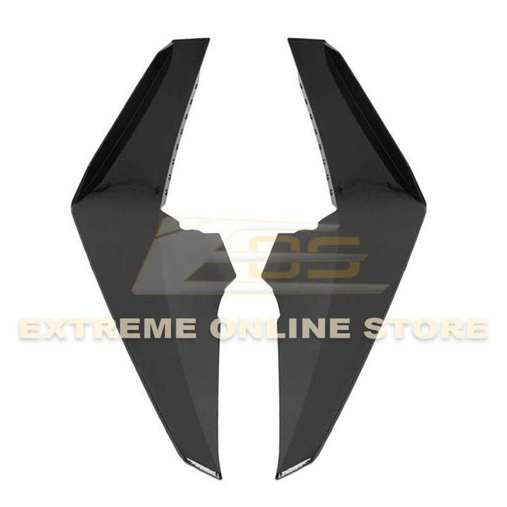 Camaro SS Carbon Flash Front Bumper Side Canards - Extreme Online Store