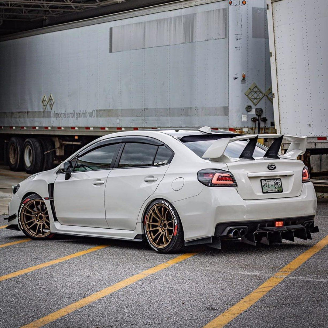 2015-19 Subaru WRX | STi Window Visors Wind Deflectors Rain Guards - Extreme Online Store