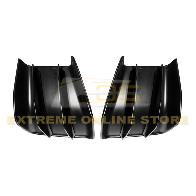 Corvette C7 Add On Rear Bumper Diffuser