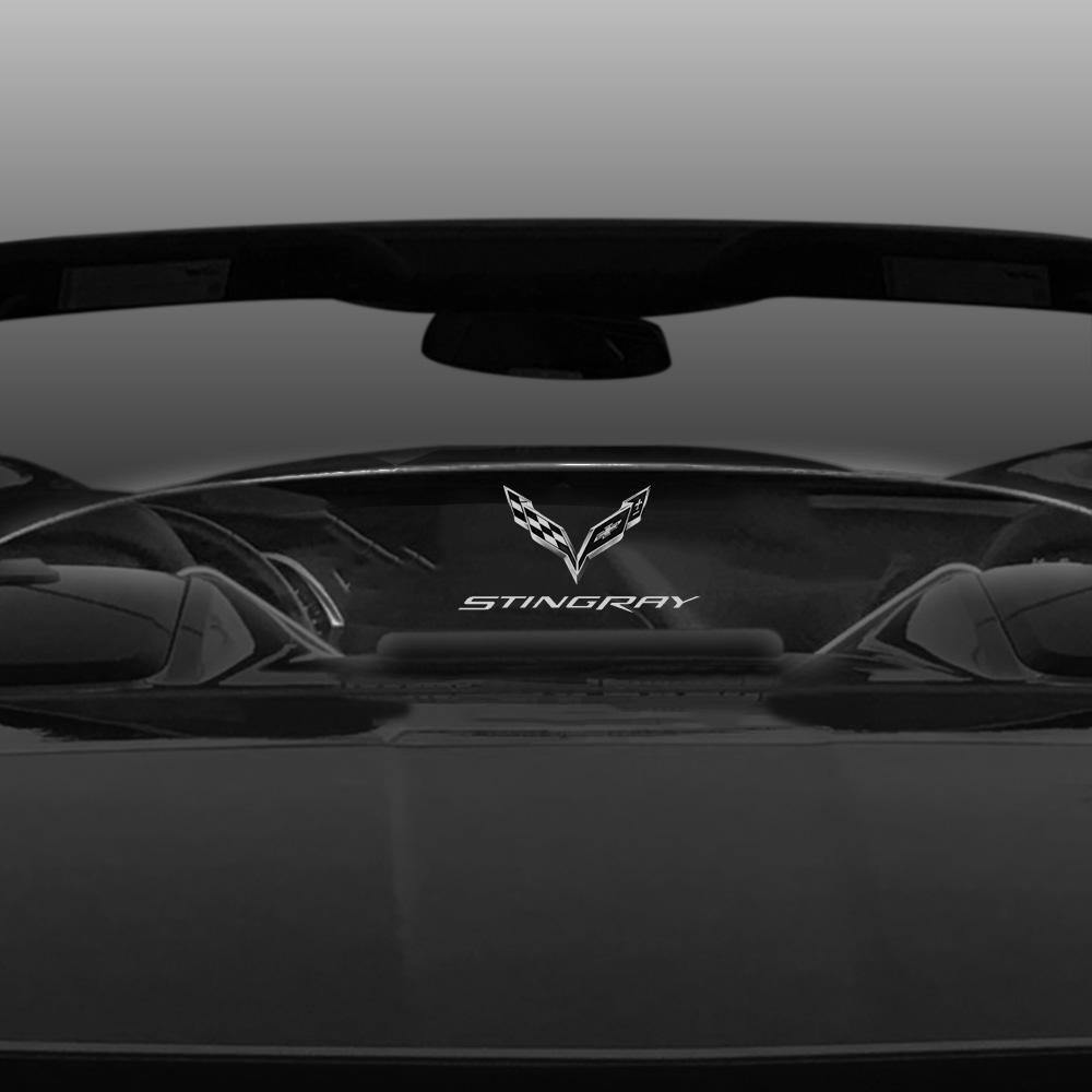 WindRestrictor® C7 Convertible Rear Add On Wind Deflector - ExtremeOnlineStore