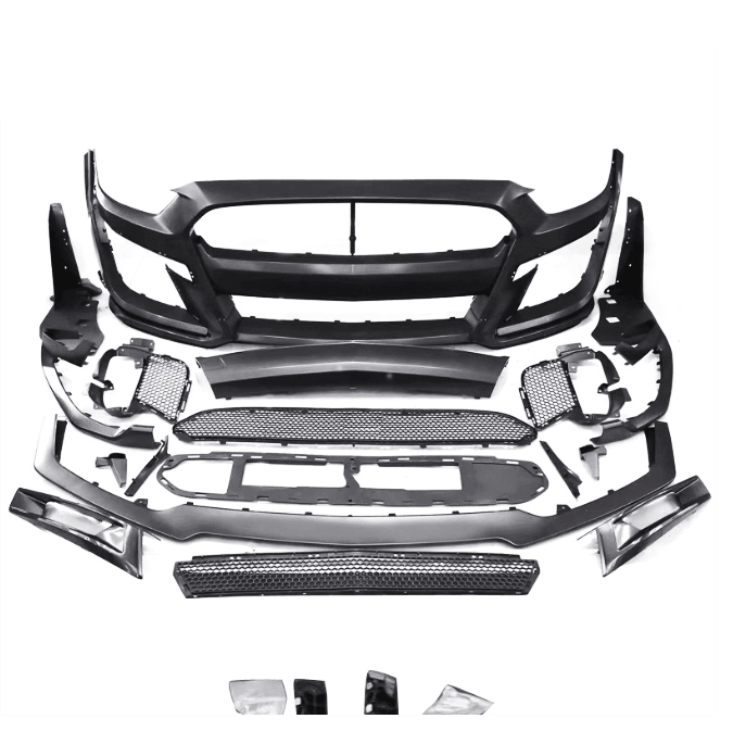 2018-Up Ford Mustang GT500 Conversion Front Bumper Kit - Extreme Online Store