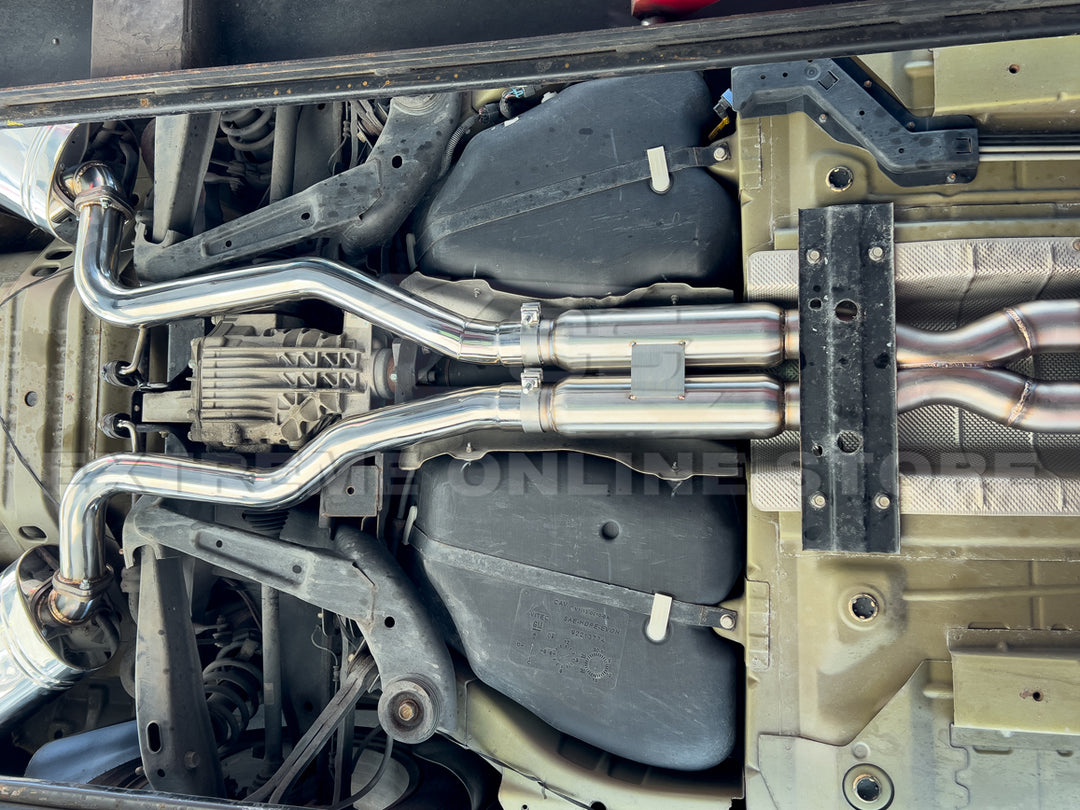 2010-15 Chevrolet Camaro Slant-Cut Cat Back Full Exhaust System