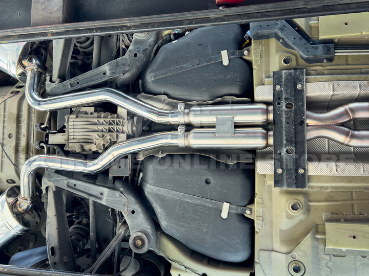 2010-15 Chevrolet Camaro Slant-Cut Cat Back Full Exhaust System