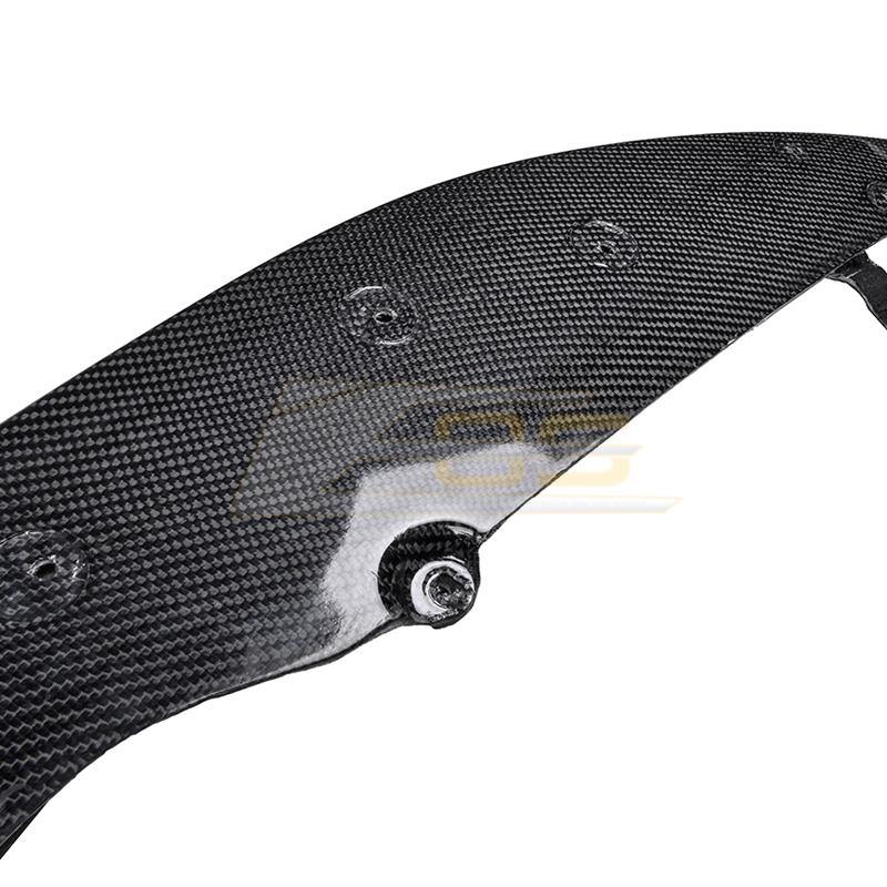 Carbon Fiber Front Splitter W/ Side Skirts | 14-Present BMW F82 M4 - ExtremeOnlineStore