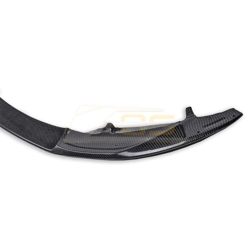 Carbon Fiber Front Splitter W/ Side Skirts | 14-Present BMW F82 M4 - ExtremeOnlineStore